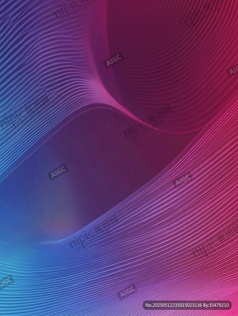 夢幻漸變線條抽象背景圖
