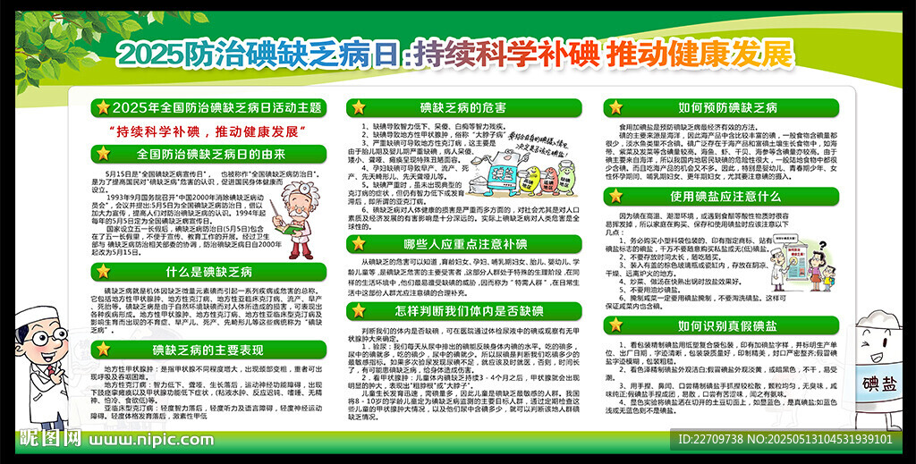 持續(xù)科學(xué)補碘 推動健康發(fā)展