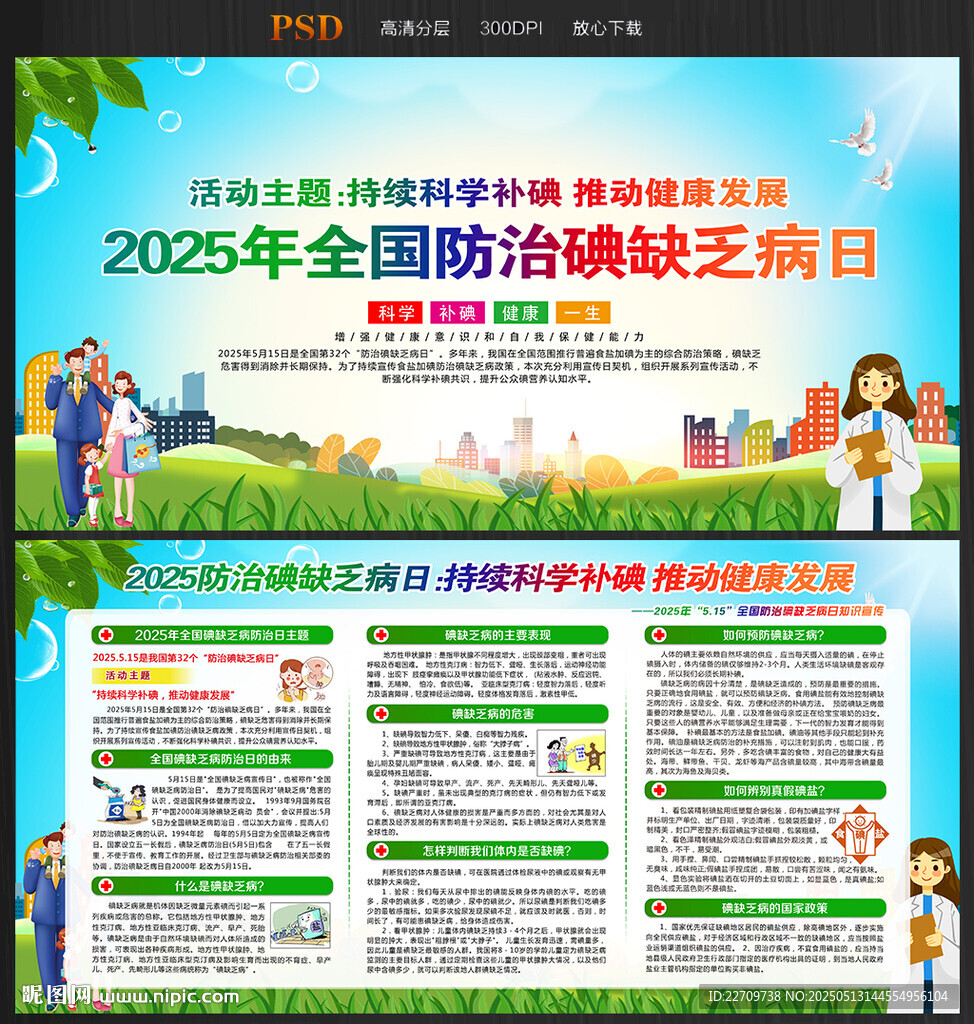 防治碘缺乏病日