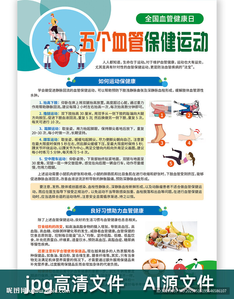 5個血管保健運動