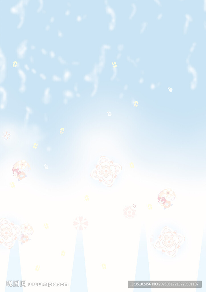 夢(mèng)幻淺藍(lán)色漸變天空