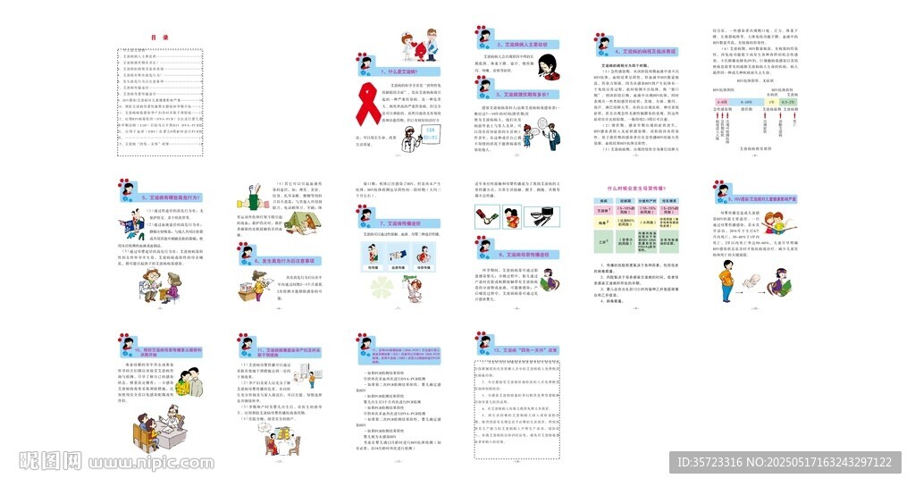 艾滋病畫冊(cè)