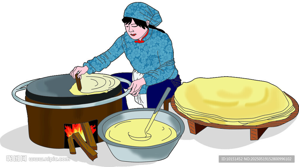 煎餅人物