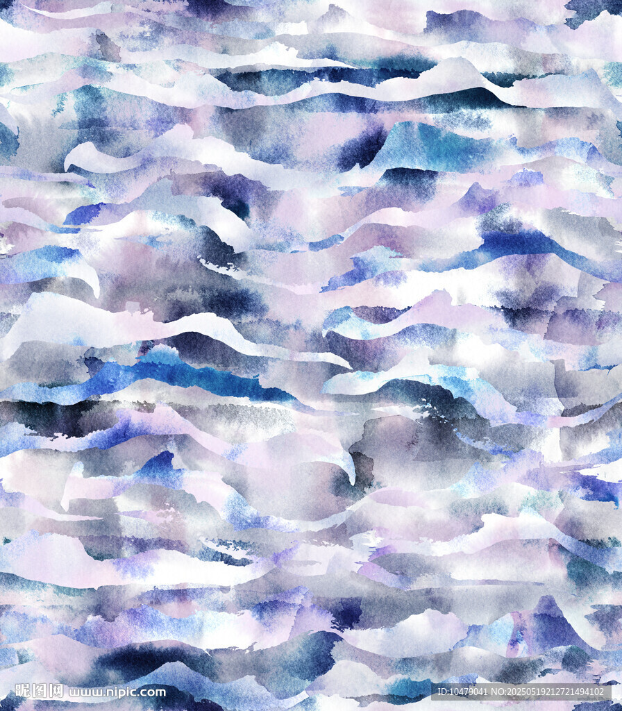 水彩花