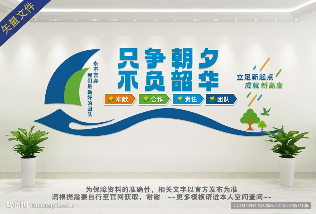 企業勵志文化墻
