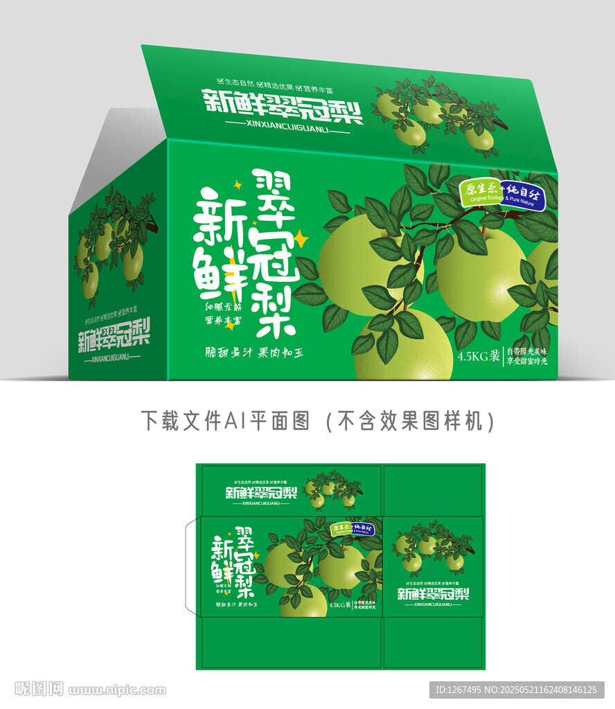 翠冠梨包裝