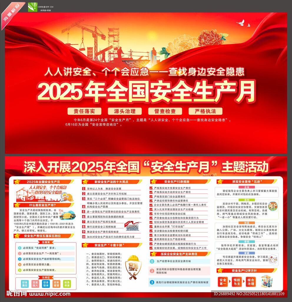 2025年全國安全生產月