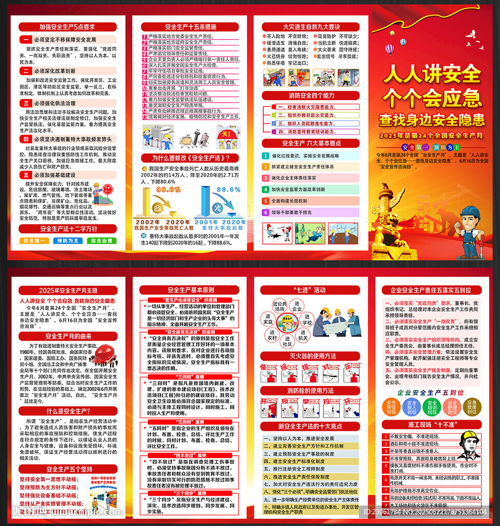 2025年安全生產(chǎn)宣傳手冊
