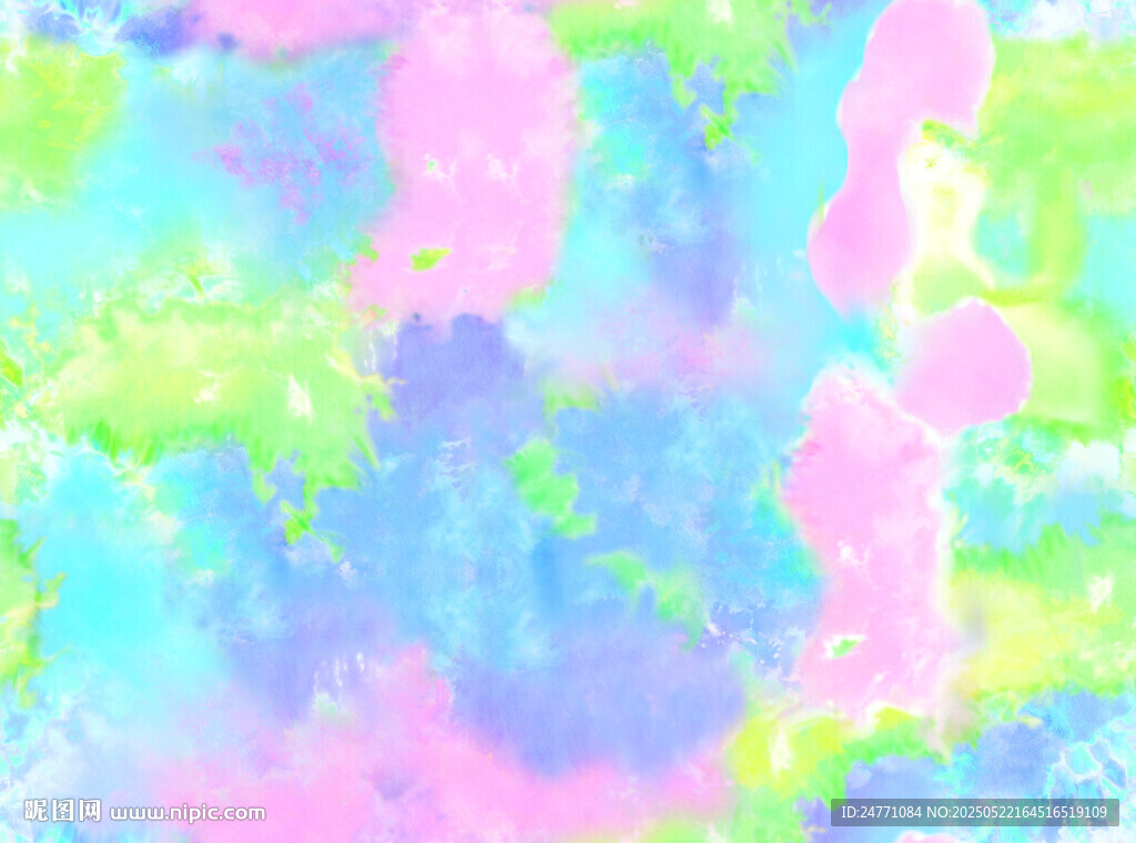 夢幻多彩水彩背景紋理