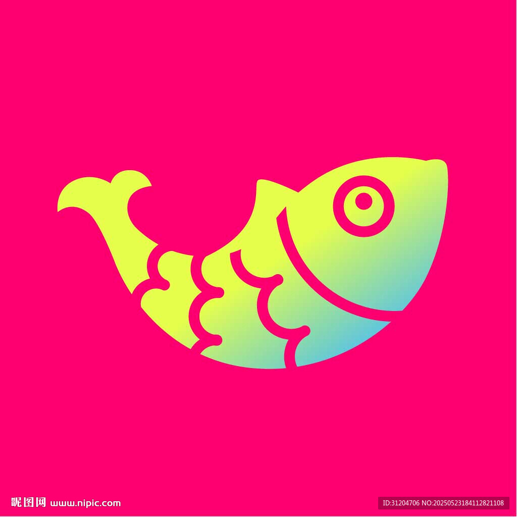 卡通小魚