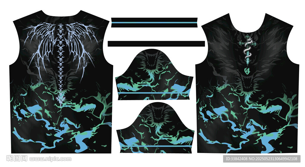 潮流個(gè)性服飾套裝展示