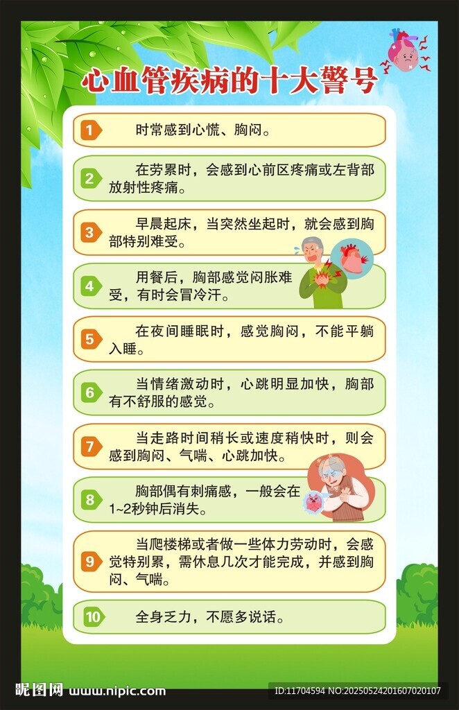 全國血管健康日海報