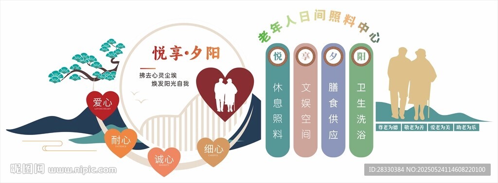 養(yǎng)老文化墻
