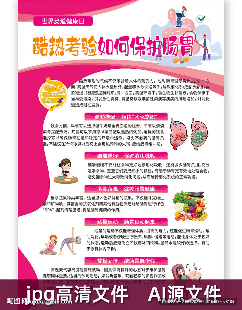 酷熱考驗如何保護腸胃