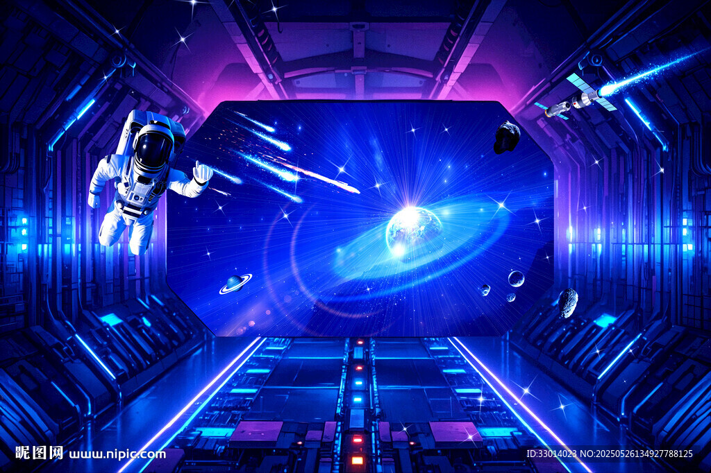 宇宙飛船內(nèi)部