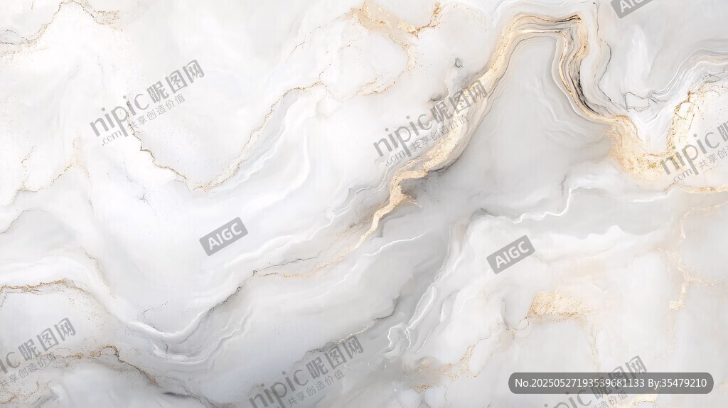 夢幻白色大理石紋理圖案