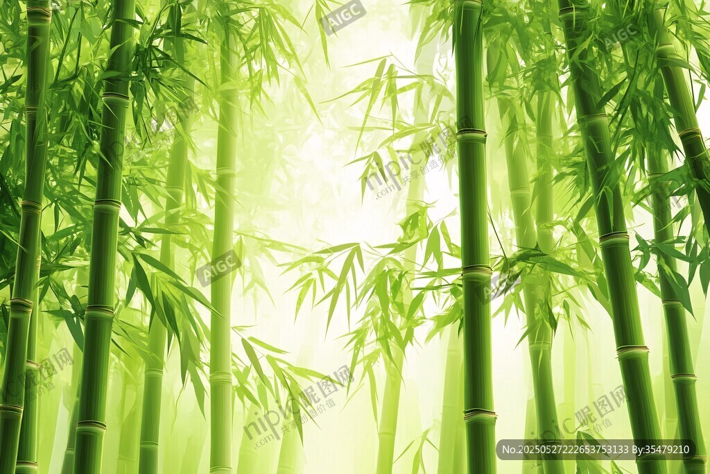 清幽竹林 綠意盎然