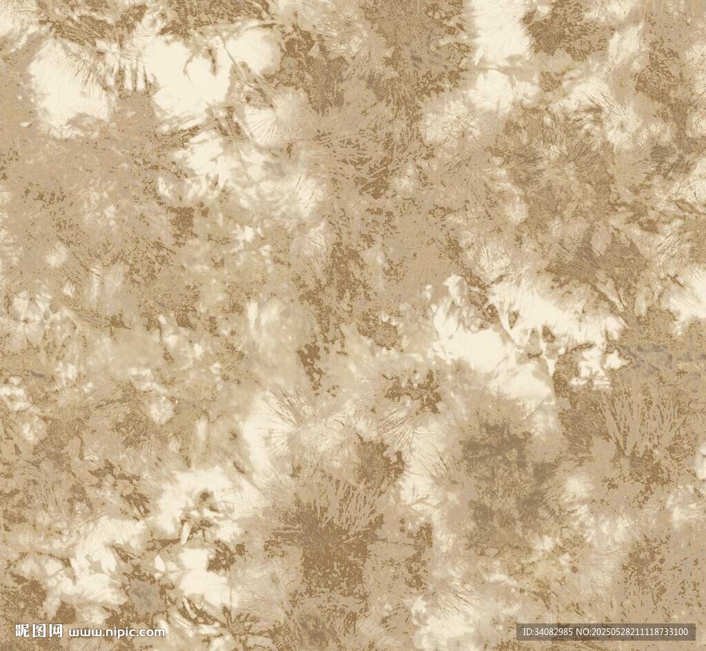 米色抽象花紋背景紋理