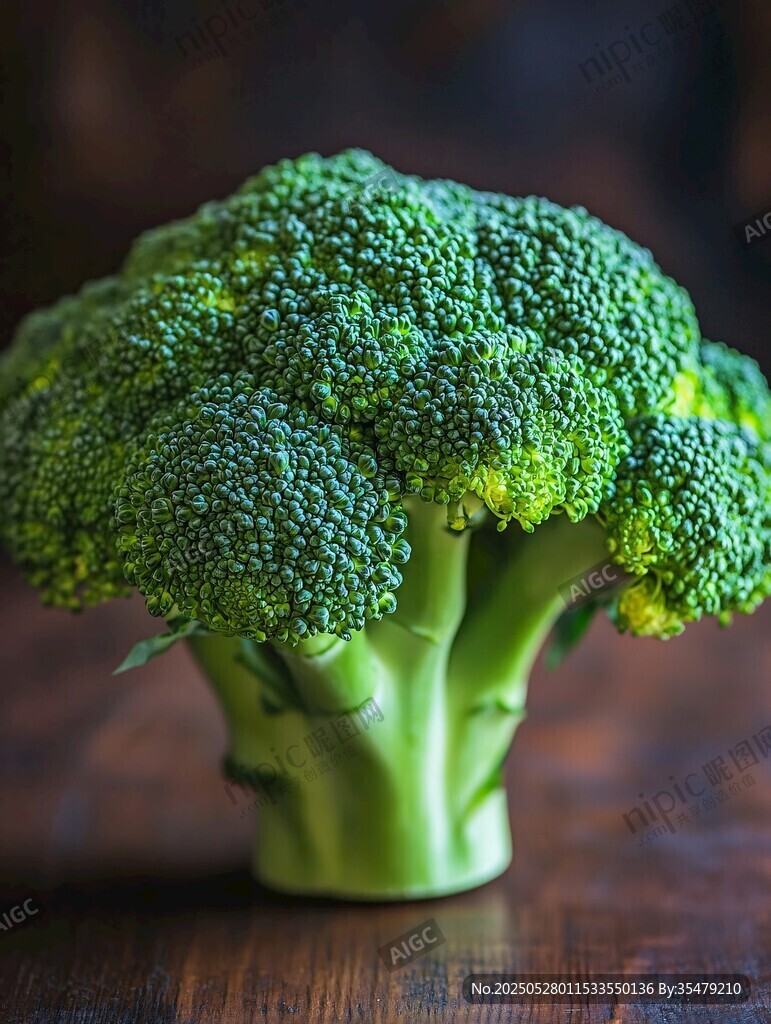 新鮮西蘭花特寫