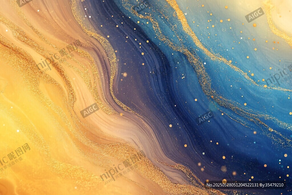 夢幻流體漸變星空背景圖