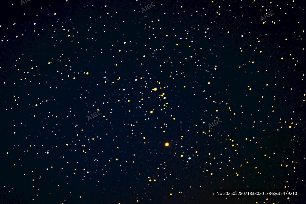 璀璨星空下的夢(mèng)幻宇宙圖景