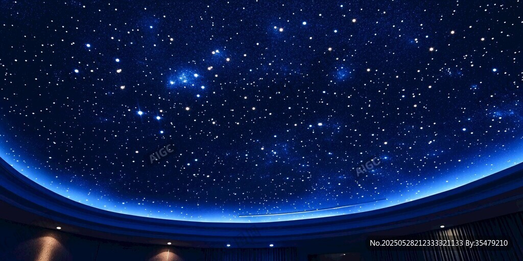 夢(mèng)幻星空穹頂室內(nèi)美景