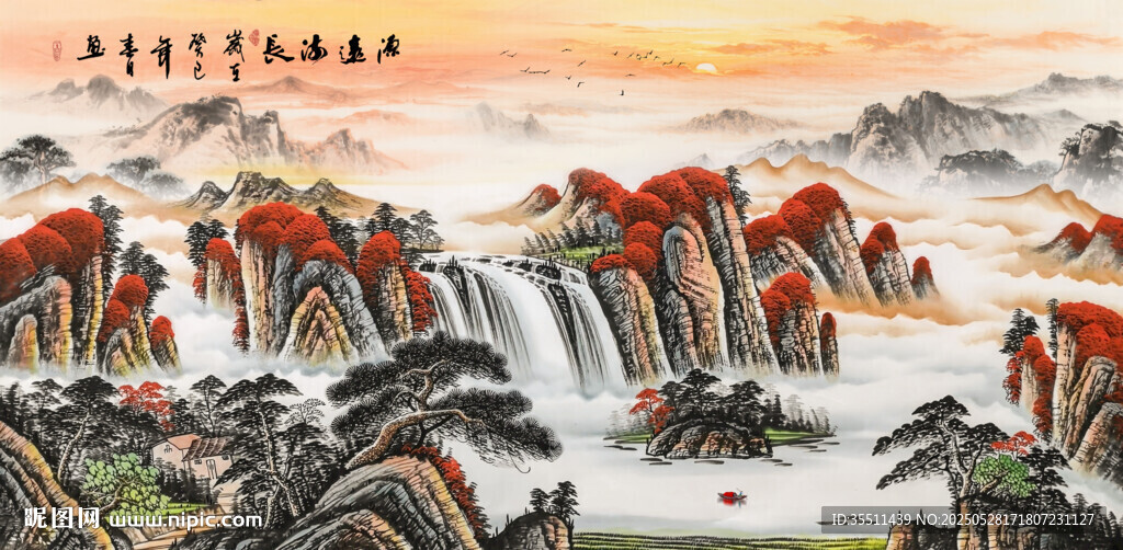 鴻運(yùn)當(dāng)頭國(guó)畫(huà)