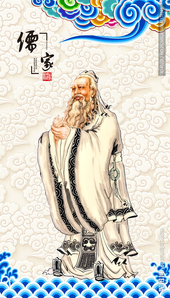 孔子畫像孔子像