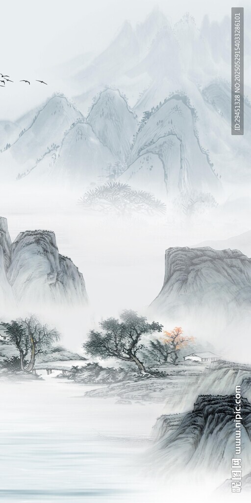 高檔 奢雅中式玄關(guān) TIF分層