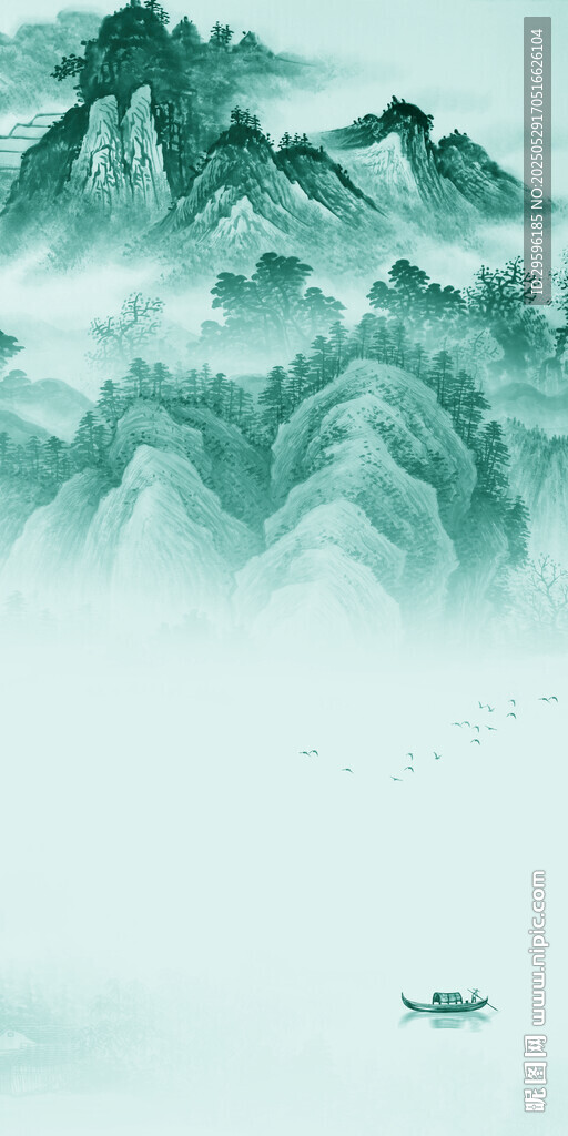 中式 高清玄關新畫 TIF分層