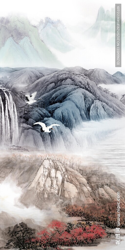 高檔 清晰中式玄關 TIF分層