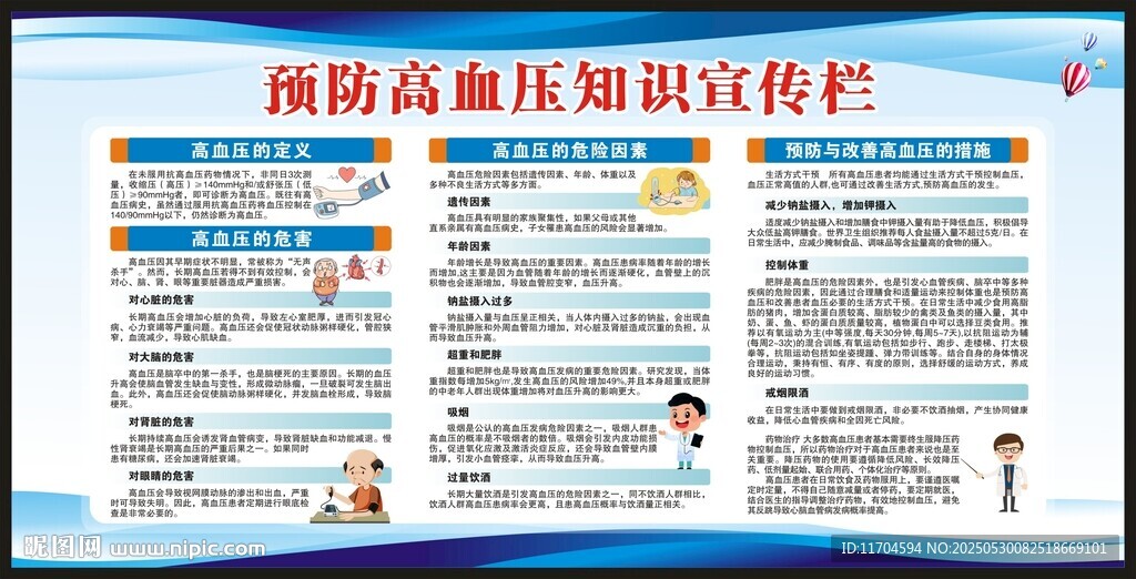 高血壓日宣傳欄