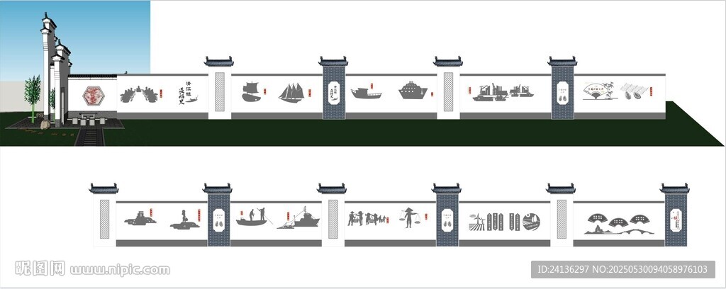 古典風(fēng)格建筑外觀設(shè)計(jì)圖