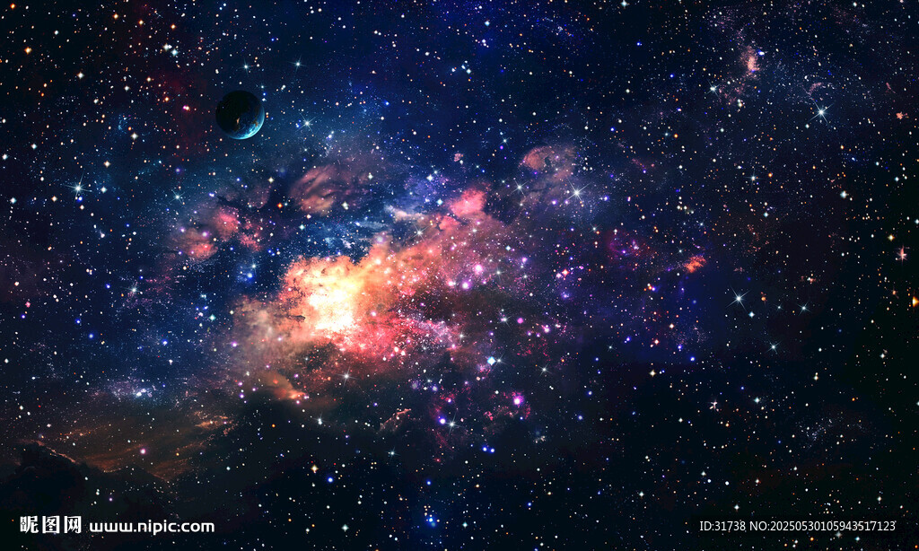 黑色宇宙星空舞臺(tái)吊頂