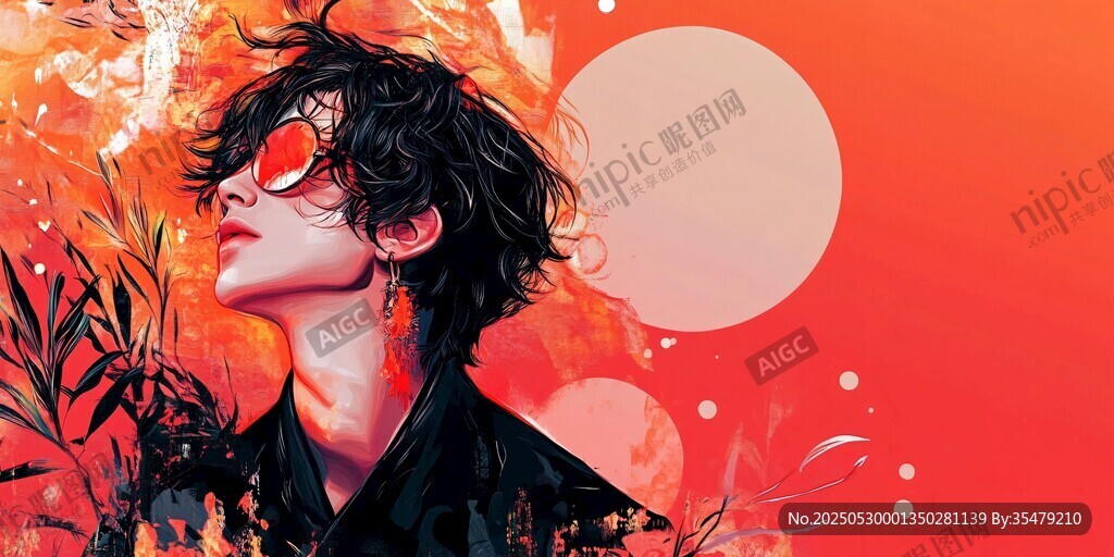 夢幻紅發少年的奇幻世界