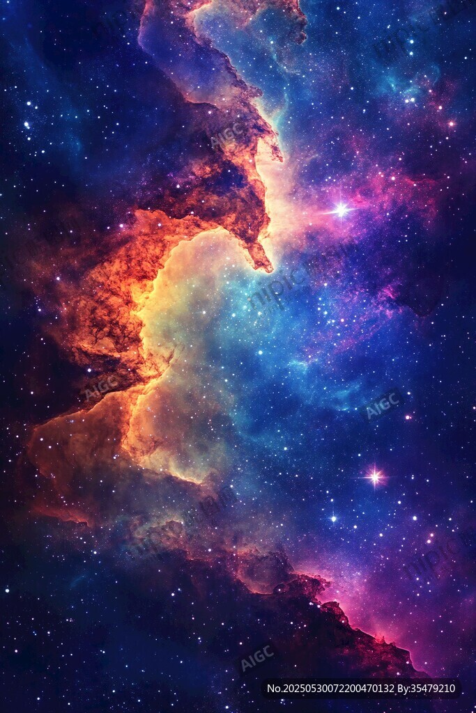 夢幻星云宇宙奇景
