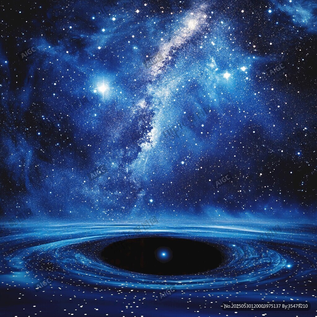 夢(mèng)幻宇宙中的神秘黑洞