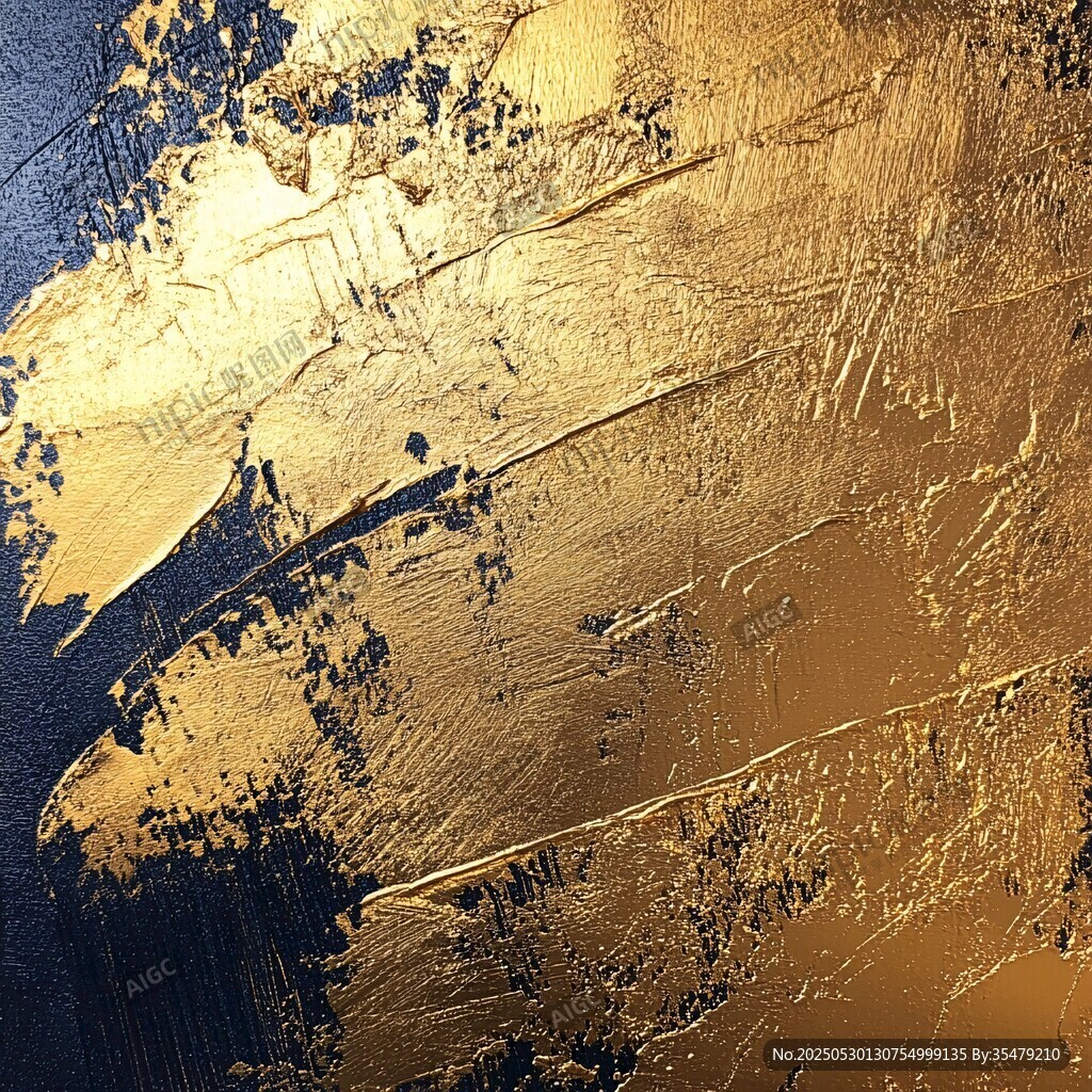 金色紋理藝術抽象背景圖