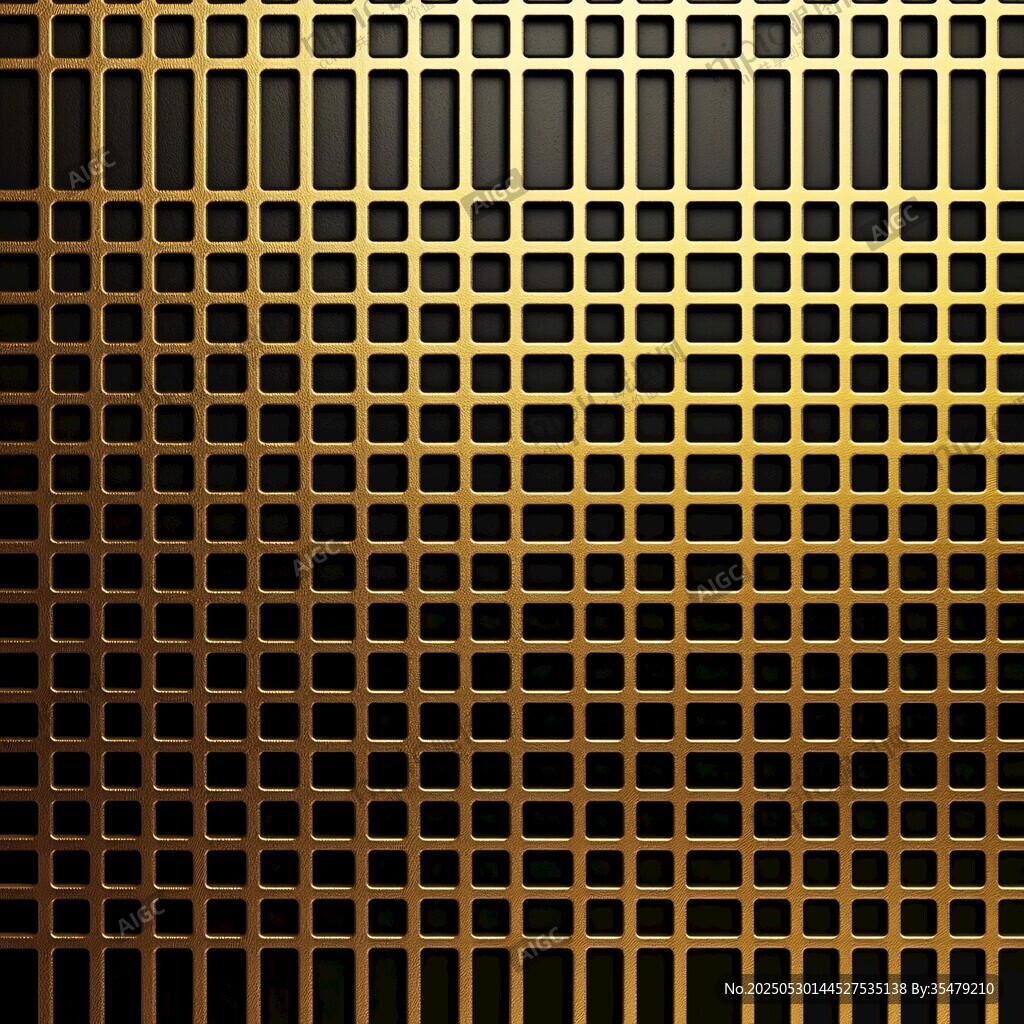 金色網(wǎng)格紋理背景圖案