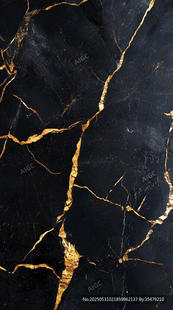 黑金大理石紋理圖案