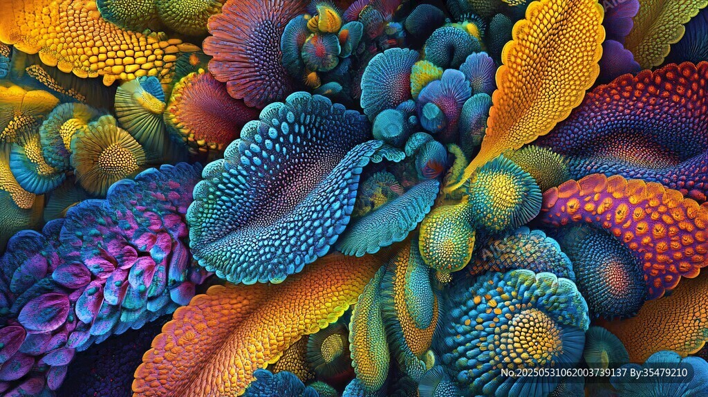 奇幻多彩的海底植物世界
