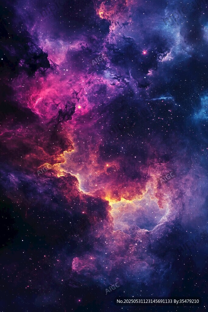 夢(mèng)幻星云宇宙壯麗景觀