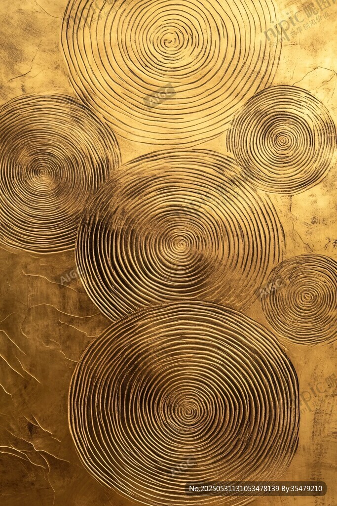 金色螺旋紋理藝術(shù)背景圖