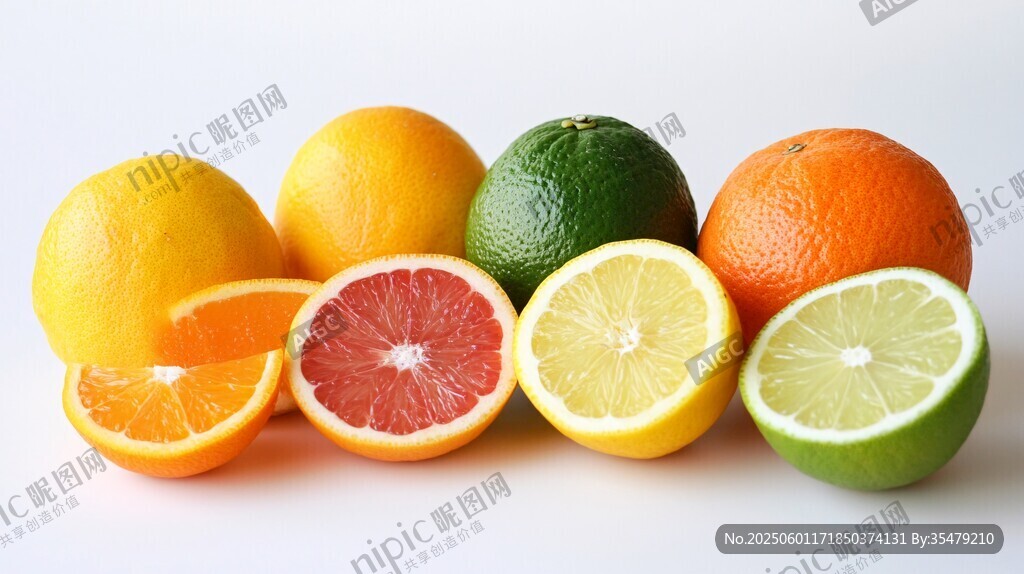 多彩柑橘類水果大集合