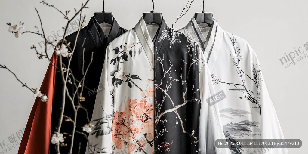古風漢服展示 盡顯東方韻味