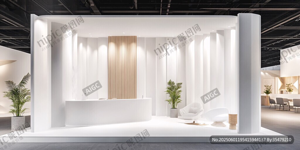 現代簡約風格展廳設計