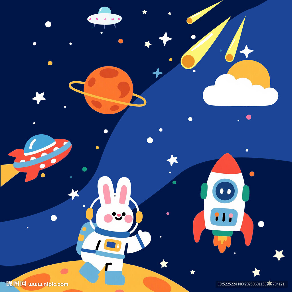 卡通星空