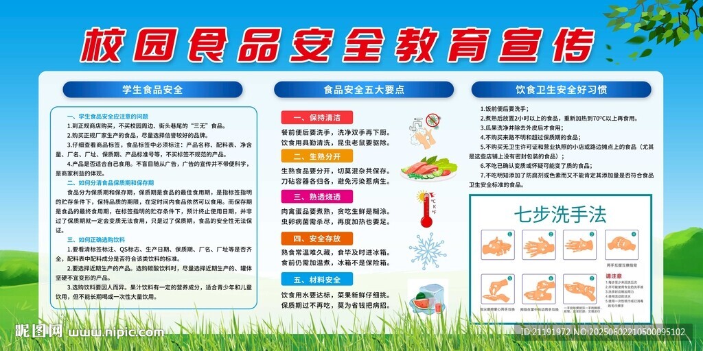 校園食品安全教育宣傳