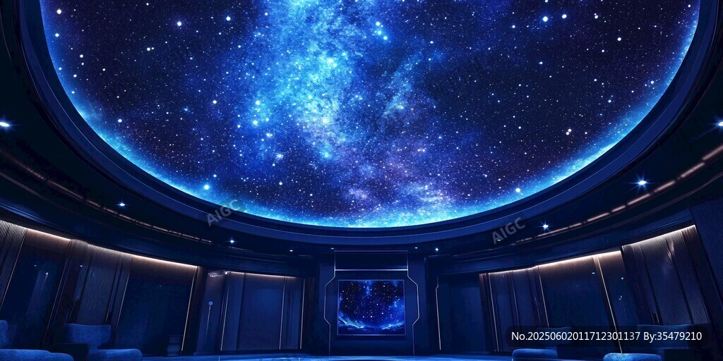 夢幻星空主題室內空間
