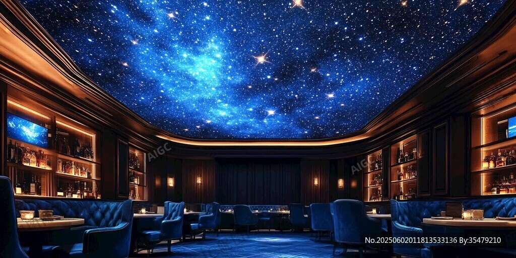 夢幻星空主題豪華休閑室